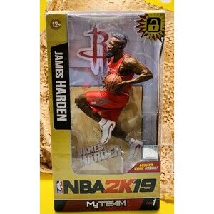 McFarlane James Harden NBA 2k19 My Team Action Figure Series 1 Houston Rockets